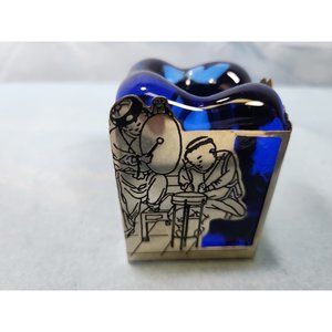 Ch'ing Children Candleholder Wu You Newspaper Cartoon Scenes